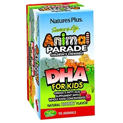 Image de Source of Life® Animal Parade DHA 90 pastilles NP