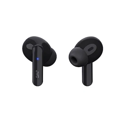 Image de JVC Écouteurs Bluetooth sans fil HA B5T, batterie de 12 heures (noir)
