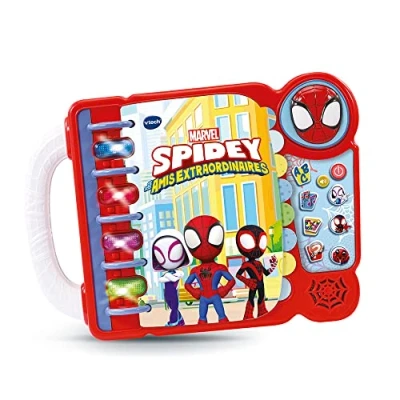 Image de VTech Le Livre jeu éducatif de Spidey, Éducatif Enfant, Spidey 3 à 7 ans Version FR
