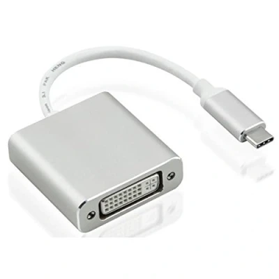 Image de Nilox USB Type C DVI I M/F adaptateur graphique Argent Neuf