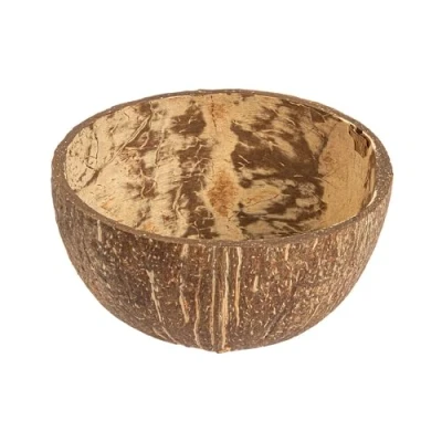 Image de Garcia de Pou Lot 5 bols 100 ml Ø 9 x cm Naturel noix coco