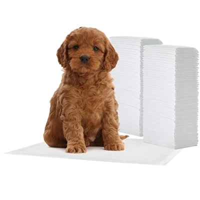 Image de Iris Ohyama, Tapis litiere chat, Alèse éducateur pour Chien, Chiot, Pulpe de coton, Polymère, Polyéthylène, L30 x P44 H1 cm, Jetable, Anti odeurs, Absorbante, Séchage Rapide, NS 100R, Blanc