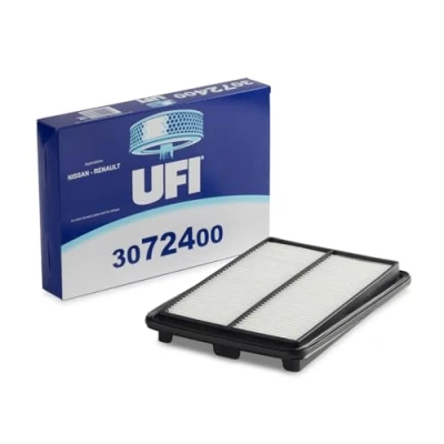 Image de UFI Filters, Filtre à Air 30.724.00, de Remplacement, Adapté aux Voitures, Applicable sur Divers Modèles Nissan et Renault