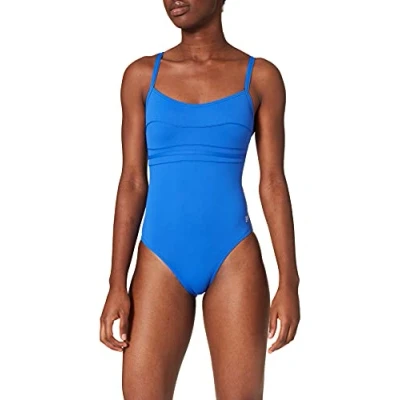 Image de Haute pression A1001 Maillot de bain une pièce Uni Femme Bleu (Bleu Roy), 36 (Taille faricant: 36)