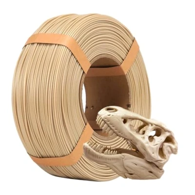 Image de eSUN Filament PLA+ Refill 1.75mm, Recharge PLA Plus d&#039;Impression Sans Bobine, Précision Dimensionnelle +/ 0.03mm, 1KG (2.2 LBS) pour Imprimantes 3D,Blanc d&#039;Os