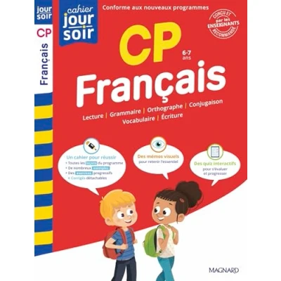 Image de Français CP Cahier Jour Soir Conçu et recommandé par les enseignants (Broché)