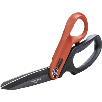 Image de Wiss CW10T Cisailles Professionnelles Pour Droitiers, Revêtus De Titane Avec Un Design Ergonomique Une Utilisation Facile (254 Mm)