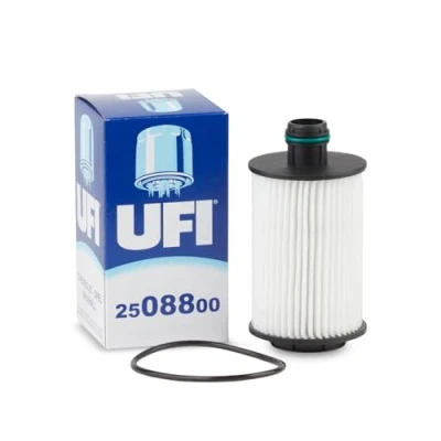 Image de UFI Filters, Filtre à Huile 25.088.00, de Remplacement, Adapté aux Voitures, Applicable sur Différents Modèles tels que Chevrolet EU, Opel et Vauxhall