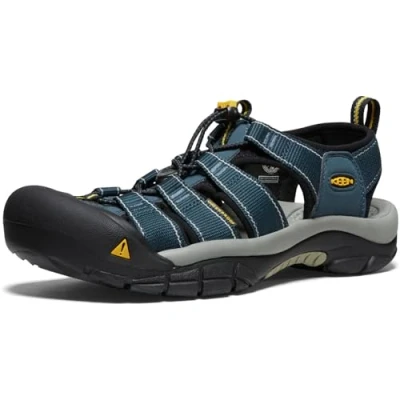 Image de KEEN Newport H2 Sandalen Homme, Navy/Medium Gray, 40.5 EU