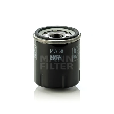 Image de MANN FILTER MW 68 Filtre à huile M 20 X 1.5 avec un clapet de non retour vissé