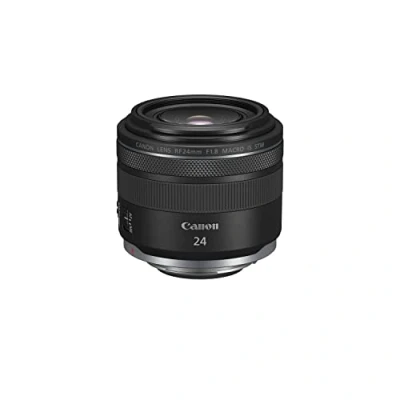 Image de Canon RF 24mm F1.8 Macro is STM Objectif stabilisé pour Appareil Photo APS C, Noir