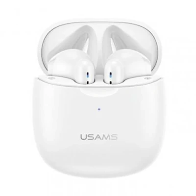 Image de Écouteurs Intra Auriculaires Bluetooth sans Fil avec Basses puissantes USB C Quick Charge BT 5.0 HiFi 3D Son stéréo True Wireless Earbuds Microphone intégré Touch Control Super Mini (Blanc)