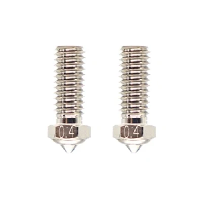 Image de QIDI TECH Imprimante 3D Buses d&#039;extrusion en cuivre 0.4 mm M6 pour X PLUS3/X MAX3/X SMART3, 2 pcs