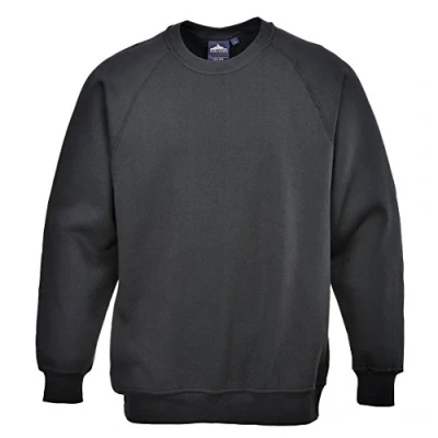 Image de Portwest B300 Sweatshirt Roma Noir, 4XL