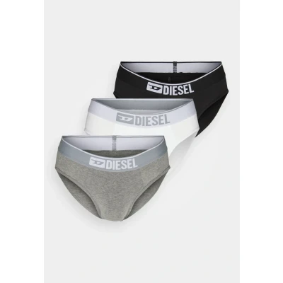 Image de Diesel UMBR Andrethreepack Slip, Homme, Taille: Small, White/gray/black