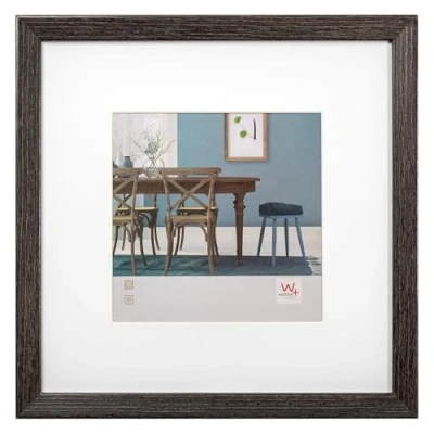 Image de walther design cadre photo gris foncé 30 x cm avec passe partout, en bois Fiorito EF330D