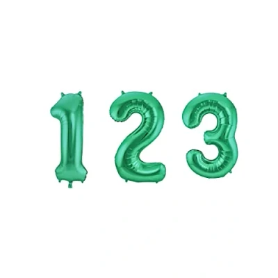 Image de Feuille de ballon 0 Matte Vert 86cm
