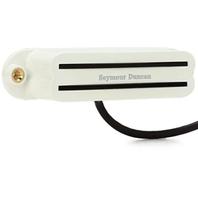 Image de Seymour Duncan SHR 1N W Humbucker format simple Hot Rails Strat Micro pour Guitare Electrique Blanc