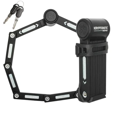 Image de KRYPTONITE Keeper Mini Folding Lock, Noir