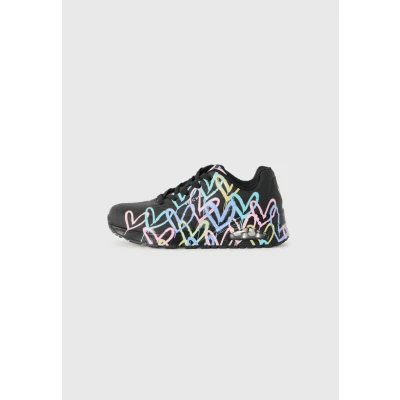 Image de Skechers Femme Uno Spread The Love Basket, Noir, 38 EU