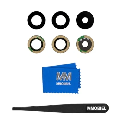 Image de MMOBIEL Remplacement de la lentille en Verre caméra arrière Compatible avec Samsung Galaxy Z Fold3 5G 2021 Comprend Un Adhésif Double Face, Pince à épiler et Chiffon.