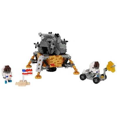 Image de nanoblock Space Lunar Lander, Advanced Hobby Series Kit de construction