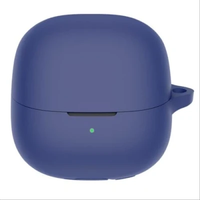 Image de GIOPUEY Étuis Compatible avec Xiaomi Buds 5, Coque Silicone, Poids léger, Antichoc, Portable Bleu foncé