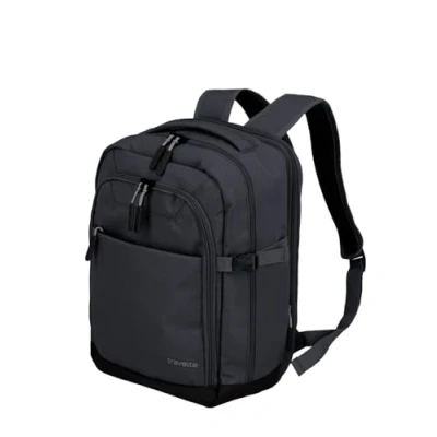 Image de Travelite Sac À Dos Pour Ordinateur Portable 13&quot; Kick Off Pratique Avec Fonction Clipsable 40 Cm 20 23 Litres, Gris, Taille 40, Classique