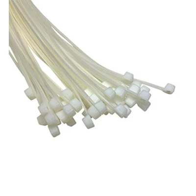 Image de 20†piËces de sangles c‚ble en nylon Attaches 9mm x 750mm blanc