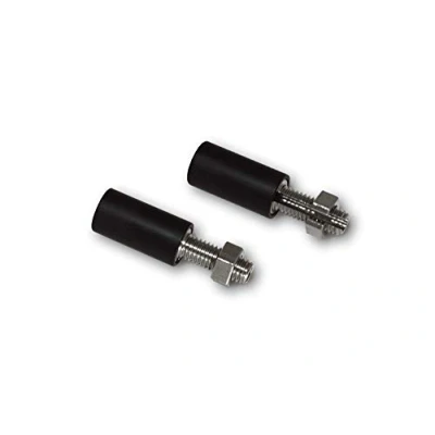 Image de Highsider allongement 27 mm Paire de M8 Clignotant Noir, Unisexe, Multipurpose, Toute l&#039;année