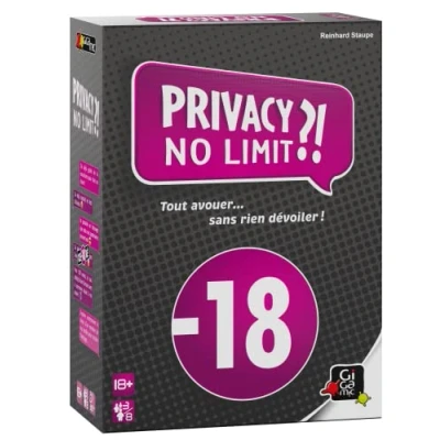 Image de GIGAMIC Privacy NO Limit (Nouveau Format) 3 8 joueurs