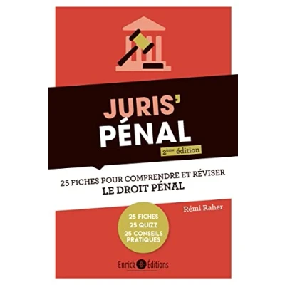 Image de Juris&#039; pénal 2ème édition: 25 fiches pour comprendre et réviser le droit Livre d’occasion Correct