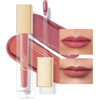 Image de OULAC Encre à lèvres Liquide Mate,Rouge Longue Tenue, Fini Mat, Couleur Intense Lip Tint, Infusée en vitamine E, No Transfert,Végétalien et Sans Cruauté, 4,5ml*2(M11+M12)