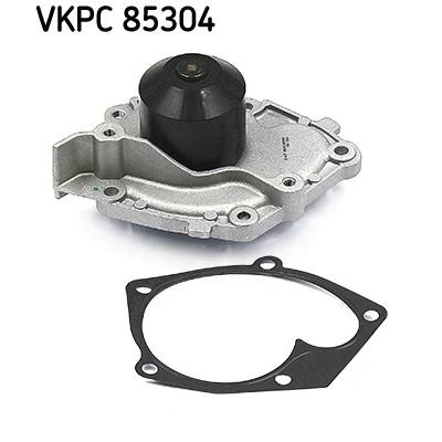 Image de SKF VKPC 85304 Pompe à eau avec joints Matière plastique pour transmission par courroie de distribution RENAULT: CLIO 3, MEGANE 2, 3 Coupe