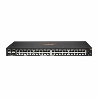 Image de Hewlett Packard Enterprise Aruba 6100 48G 4SFP+ Géré L3 Gigabit Ethernet (10/100/1000) 1U Noir