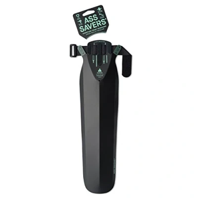 Image de Ass Savers Speed Mullet Black SFR 1 BLK Garde Boue de vélo Mixte, Noir, Normal