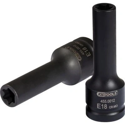 Image de KS TOOLS 455.0012 Douille à choc 110 E18 20 (3/4&quot;) Profilé en E, Torx extérieur