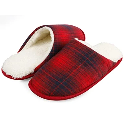 Image de riemot Chaussons chauds en peluche douce unisexe, Style 2, 42/43 EU