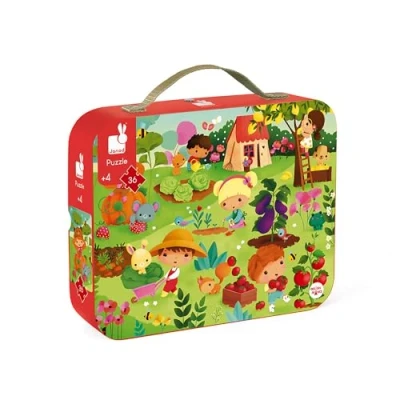 Image de Janod puzzle jardin 36 pièces