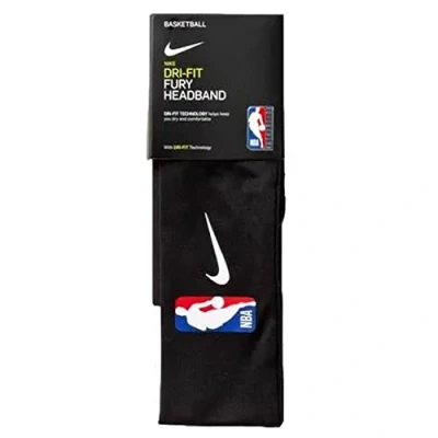 Image de Nike Performance FURY Headband 2.0 NBA Braceletéponge, Taille: One Size, Black/white