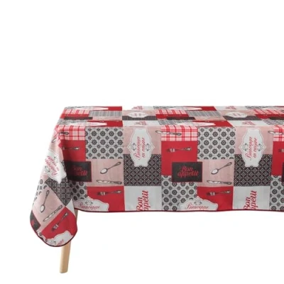 Image de douceur d&#039;intérieur, Nappe Rectangle (150 x 240 cm) Brunch, Polyester Imprimé