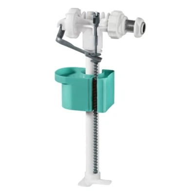 Image de Schläfer 461601 Robinet flotteur WC universel , raccord laiton M12/17 (3/8&quot;), niveau d&#039;eau ajustable, filtre anti impureté, installation rapide, compatible avec le réservoir Sigma de Geberit.