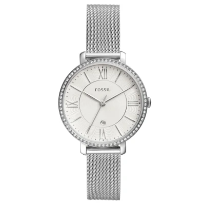 Image de Fossil Jacqueline Montre silvercoloured, Femme, Taille: One Size, Silver coloured