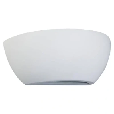 Image de Lindby Applique Murale Felia à intensité variable (Moderne) en Blanc Plâtre/Terre Cuite e. a. pour Salon &amp; Salle manger (1 lampe,à E14), Applique, Lampe Murale, Eclairage, Luminaire Mural