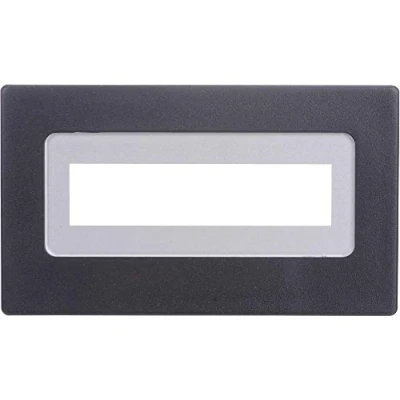 Image de Cadre avant H Tronic FR 216 noir Adapté pour (écran): écran LCD 16 x 2 (l P) 91 53 20 mm plastique 1 pc(s)