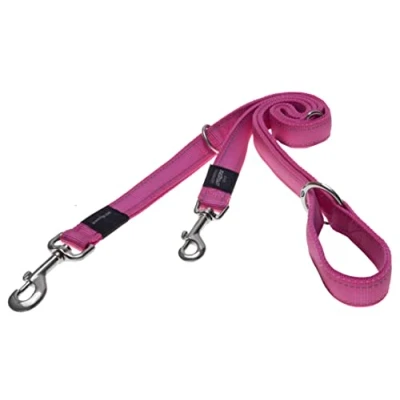 Image de Rogz Laisse Utilitaire Multi usages Rose 20 mm x 1,8 m