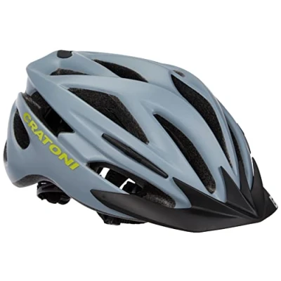 Image de Cratoni Pacer+ Casque de vélo Enfant, Gris, L XL (58 62 cm)
