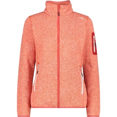 Image de CMP Veste Knit Tech femme, Campari Blanc, XS
