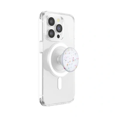 Image de PopSockets: PopGrip Round pour MagSafe Anneau Adaptateur Inclus Support et Poignée Smartphone Coques avec Un Top Interchangeable Circus Regrind Coco Crème