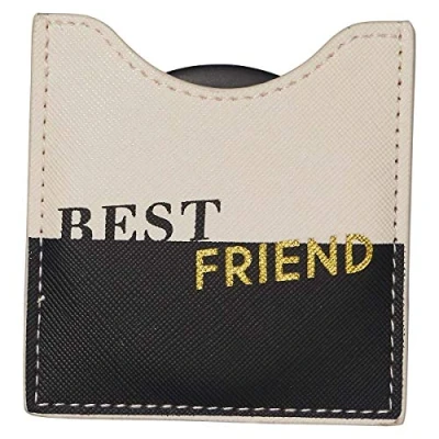 Image de Draeger Miroir Best Friend Rond de Poche à Emmener Partout Idéal Cadeau Anniversaire, Toutes Occasions Dimensions 8,5 cm x 8